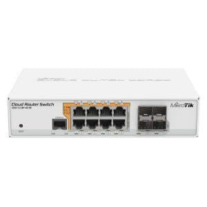 MikroTik CRS112-8P-4S-IN Cloud Router Switch 4xSFP