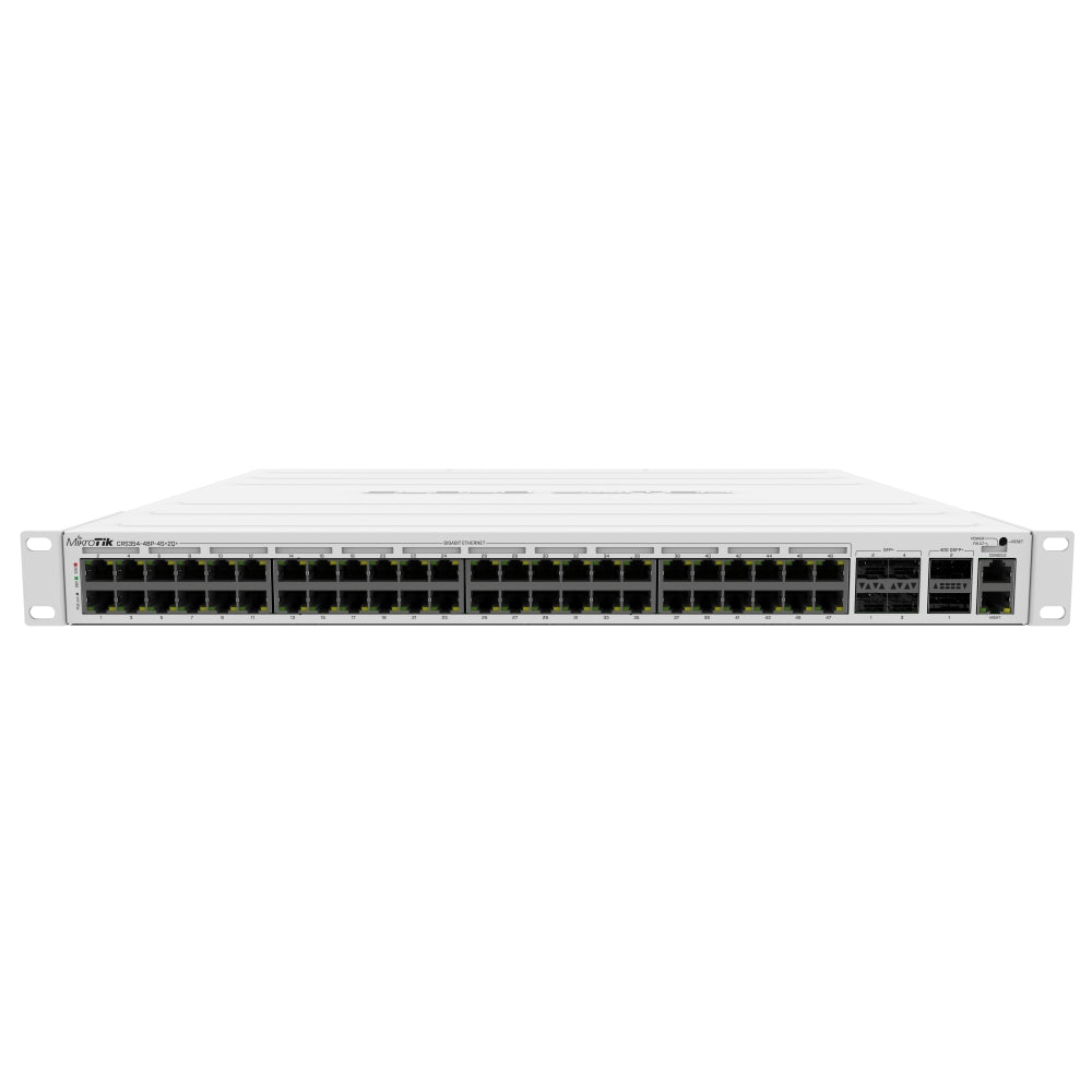 MikroTik CRS354-48P-4S+2Q+RM Cloud Router Switch 650MHz 4xSFP+